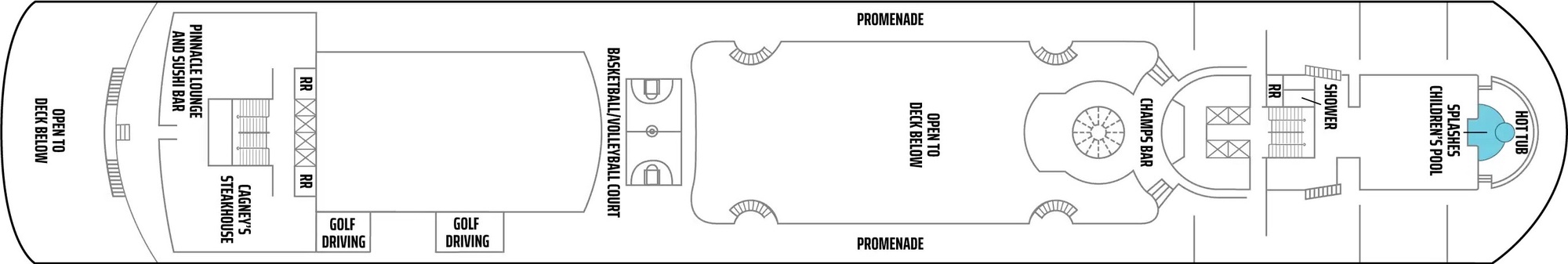 Sports Deck 12 plan